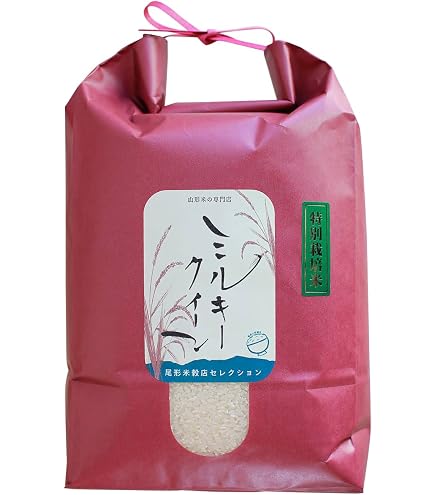 Amazon.co.jp: 米穀店食の健康社 広島県産 ミルキークイーン 白米 10